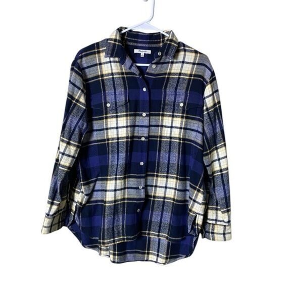 Madewell Tops - Madewell Women’s Flannel Button Down Shirt Size Small Western Ranch Rode…